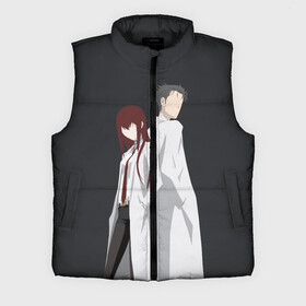Мужской жилет утепленный 3D с принтом Okabe  Kurisu в городе Новоалтайск,  |  | steins gate | steinsgate | аниме | визуальная новелла | врата штейна | курису | макисе курису | минимализм | окабе | окабе ринтаро