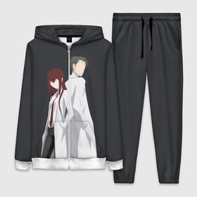 Женский костюм 3D с принтом Okabe  Kurisu в городе Новоалтайск,  |  | steins gate | steinsgate | аниме | визуальная новелла | врата штейна | курису | макисе курису | минимализм | окабе | окабе ринтаро