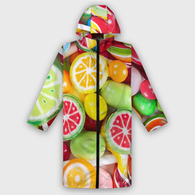 Дождевик унисекс 3D с принтом Candy в городе Новоалтайск,  |  | candy | colorful | lollipop | sweet | конфеты | леденцы | сладости