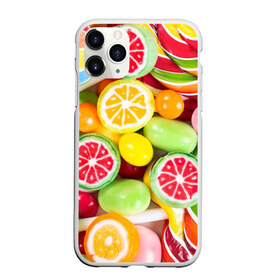 Чехол для iPhone 11 Pro матовый с принтом Candy в городе Новоалтайск, Силикон |  | Тематика изображения на принте: candy | colorful | lollipop | sweet | конфеты | леденцы | сладости