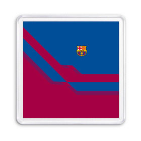Магнит 55*55 с принтом FC Barcelona #6 в городе Новоалтайск, Пластик | Размер: 65*65 мм; Размер печати: 55*55 мм | fc | fc barcelona | fcb | fly emirates | ronaldo | абстракция | барселона | геометрия | зож | клуб | линии | месси | модные | мяч | реал мадрид | спорт | спортивные | тренды | футбол | футбольный клуб | эмблема