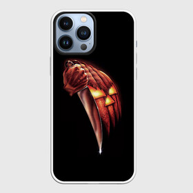 Чехол для iPhone 13 Pro Max с принтом Хэллоуин в городе Новоалтайск,  |  | Тематика изображения на принте: halloween | helloween | день всех святых | джон | карпентер | классика | майк майерс | майкл майерс | постер | фильм ужасов | хеллоуин | хеловин | хэллоуин
