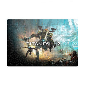 Пазл магнитный 126 элементов с принтом Titanfall в городе Новоалтайск, полимерный материал с магнитным слоем | 126 деталей, размер изделия —  180*270 мм | мех | мехи | пилот | пилоты | спектр | спектры | титан