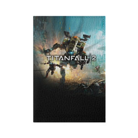 Обложка для паспорта матовая кожа с принтом Titanfall в городе Новоалтайск, натуральная матовая кожа | размер 19,3 х 13,7 см; прозрачные пластиковые крепления | мех | мехи | пилот | пилоты | спектр | спектры | титан