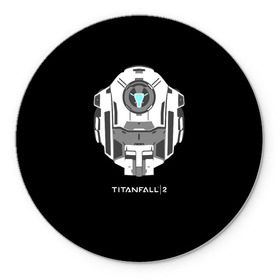 Коврик круглый с принтом Titanfall в городе Новоалтайск, резина и полиэстер | круглая форма, изображение наносится на всю лицевую часть | мех | мехи | пилот | пилоты | спектр | спектры | титан