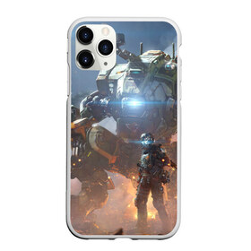 Чехол для iPhone 11 Pro матовый с принтом Titanfall в городе Новоалтайск, Силикон |  | мех | мехи | пилот | пилоты | спектр | спектры | титан