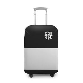 Чехол для чемодана 3D с принтом FC Barcelona Black Collection в городе Новоалтайск, 86% полиэфир, 14% спандекс | двустороннее нанесение принта, прорези для ручек и колес | black collection | fc | fc barcelona | fcb | fly emirates | ronaldo | барселона | зож | клуб | линии | месси | модные | мяч | реал мадрид | спорт | спортивные | тренды | футбол | футбольный клуб | эмблема