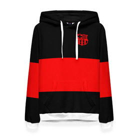 Женская толстовка 3D с принтом FC Barcelona Black Collection в городе Новоалтайск, 100% полиэстер  | двухслойный капюшон со шнурком для регулировки, мягкие манжеты на рукавах и по низу толстовки, спереди карман-кенгуру с мягким внутренним слоем. | black collection | fc | fc barcelona | fcb | fly emirates | ronaldo | барселона | зож | клуб | линии | месси | модные | мяч | реал мадрид | спорт | спортивные | тренды | футбол | футбольный клуб | эмблема