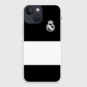 Чехол для iPhone 13 mini с принтом Real Madrid Black Collection в городе Новоалтайск,  |  | emirates | fc | real madrid | клуб | мяч | реал мадрид