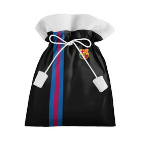 Подарочный 3D мешок с принтом FC Barcelona Line Collection в городе Новоалтайск, 100% полиэстер | Размер: 29*39 см | Тематика изображения на принте: fc | барселона | эмблема