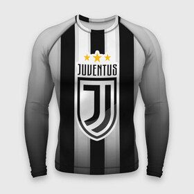 Мужской рашгард 3D с принтом Ювентус Новый Логотип в городе Новоалтайск,  |  | juve | juventus | juvi | logo | юве | ювентус | юви