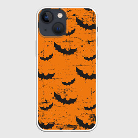 Чехол для iPhone 13 mini с принтом Летучая мышь в городе Новоалтайск,  |  | dia | helloween | muertos | witch | день всех святых | мышь | октябрь | праздник | хэллоуин | череп