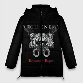 Женская зимняя куртка 3D с принтом Arch Enemy в городе Новоалтайск, верх — 100% полиэстер; подкладка — 100% полиэстер; утеплитель — 100% полиэстер | длина ниже бедра, силуэт Оверсайз. Есть воротник-стойка, отстегивающийся капюшон и ветрозащитная планка. 

Боковые карманы с листочкой на кнопках и внутренний карман на молнии | alissa white gluz | arch enemy | алисса уайт глаз | арч энеми