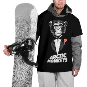 Накидка на куртку 3D с принтом Arctic Monkeys в городе Новоалтайск, 100% полиэстер |  | алекс тёрнер | арктик | арктические мартышки | гаражный | группа | джейми кук | инди рок | манкис | музыка | мэтт хелдер | ник о мэлли | обезьяна | постпанк ривайвл | психоделический | рок