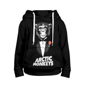 Детская толстовка 3D с принтом Arctic Monkeys в городе Новоалтайск, 100% полиэстер | двухслойный капюшон со шнурком для регулировки, мягкие манжеты на рукавах и по низу толстовки, спереди карман-кенгуру с мягким внутренним слоем | алекс тёрнер | арктик | арктические мартышки | гаражный | группа | джейми кук | инди рок | манкис | музыка | мэтт хелдер | ник о мэлли | обезьяна | постпанк ривайвл | психоделический | рок