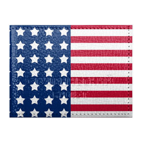 Обложка для студенческого билета с принтом USA Flag в городе Новоалтайск, натуральная кожа | Размер: 11*8 см; Печать на всей внешней стороне | Тематика изображения на принте: star | usa | америка | белый | звезды | красный | линии | полосы | популярные | синий | сша | триколор | туристические | флаг | цвет | штаты