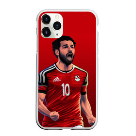 Чехол для iPhone 11 Pro Max матовый с принтом Мохамед Салах в городе Новоалтайск, Силикон |  | Тематика изображения на принте: mohamed salah ghaly | ливерпуль | мохаммед салах хамед гали | сборная египта | спорт | футбол