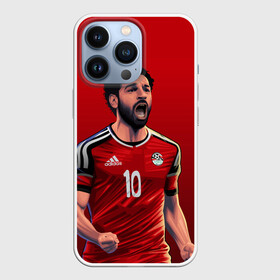 Чехол для iPhone 13 Pro с принтом Мохамед Салах в городе Новоалтайск,  |  | Тематика изображения на принте: mohamed salah ghaly | ливерпуль | мохаммед салах хамед гали | сборная египта | спорт | футбол