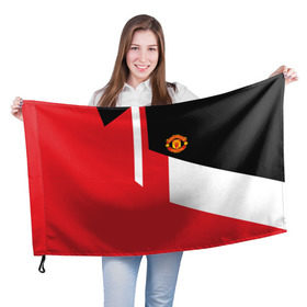 Флаг 3D с принтом Manchester United 2018 New в городе Новоалтайск, 100% полиэстер | плотность ткани — 95 г/м2, размер — 67 х 109 см. Принт наносится с одной стороны | emirates | fc | manchester united | абстракция | геометрия | зож | клуб | линии | манчестер юнайтед | модные | мяч | россии | спорт | спортивные | стиль | тренды | футбол | футбольный клуб | экстрим | эмблема
