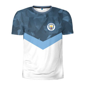 Мужская футболка 3D спортивная с принтом Manchester city 2018 Sport в городе Новоалтайск, 100% полиэстер с улучшенными характеристиками | приталенный силуэт, круглая горловина, широкие плечи, сужается к линии бедра | Тематика изображения на принте: emirates | fc | manchester city | абстракция | геометрия | зож | клуб | линии | манчестер сити | мода | модные | мяч | спорт | спортивные | стиль | тренды | флаг россии | футбол | футбольный клуб | экстрим | эмблема