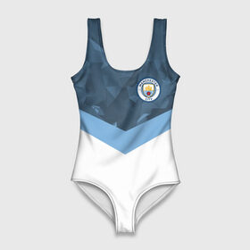 Купальник-боди 3D с принтом Manchester city 2018 Sport в городе Новоалтайск, 82% полиэстер, 18% эластан | Круглая горловина, круглый вырез на спине | emirates | fc | manchester city | абстракция | геометрия | зож | клуб | линии | манчестер сити | мода | модные | мяч | спорт | спортивные | стиль | тренды | флаг россии | футбол | футбольный клуб | экстрим | эмблема
