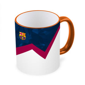 Кружка 3D с принтом FC Barcelona 2018 New в городе Новоалтайск, керамика | ёмкость 330 мл | Тематика изображения на принте: fc | fc barcelona | fcb | fly emirates | ronaldo | абстракция | барселона | геометрия | зож | клуб | линии | месси | модные | мяч | реал мадрид | спорт | спортивные | тренды | футбол | футбольный клуб | эмблема