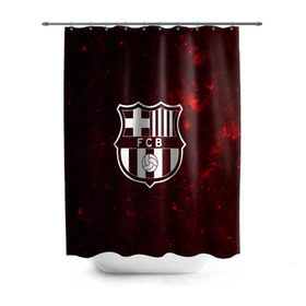Штора 3D для ванной с принтом Барселона в городе Новоалтайск, 100% полиэстер | плотность материала — 100 г/м2. Стандартный размер — 146 см х 180 см. По верхнему краю — пластиковые люверсы для креплений. В комплекте 10 пластиковых колец | барселона
