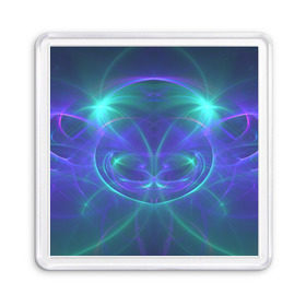 Магнит 55*55 с принтом Fractal world в городе Новоалтайск, Пластик | Размер: 65*65 мм; Размер печати: 55*55 мм | Тематика изображения на принте: art | background | beautiful | color | festive | fractal | lines | photo | picture | smooth | strange | style