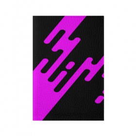 Обложка для паспорта матовая кожа с принтом Pink geometry в городе Новоалтайск, натуральная матовая кожа | размер 19,3 х 13,7 см; прозрачные пластиковые крепления | Тематика изображения на принте: abstraction | engine | pattern | абстракция | геометрия | графики | движение | краска | текстура | чертежи | штрихи