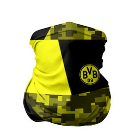 Бандана-труба 3D с принтом Borussia Dortmund 2018 Sport в городе Новоалтайск, 100% полиэстер, ткань с особыми свойствами — Activecool | плотность 150‒180 г/м2; хорошо тянется, но сохраняет форму | боруссия | дортмунд
