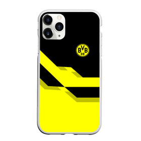 Чехол для iPhone 11 Pro Max матовый с принтом FC Borussia Dortmund 2018 в городе Новоалтайск, Силикон |  | Тематика изображения на принте: боруссия | дортмунд