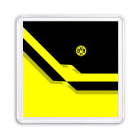 Магнит 55*55 с принтом FC Borussia Dortmund 2018 в городе Новоалтайск, Пластик | Размер: 65*65 мм; Размер печати: 55*55 мм | боруссия | дортмунд