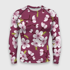 Мужской рашгард 3D Сакура: в городе Новоалтайск,  |  | vppdgryphon | арт | вишня | сакура | цветные | цветок | цветы | япония