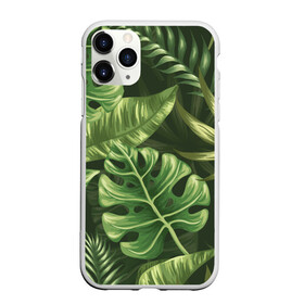 Чехол для iPhone 11 Pro матовый с принтом Доисторический лес в городе Новоалтайск, Силикон |  | Тематика изображения на принте: vppdgryphon | арт | краска | лес | папоротник | прикольные | тропики | цветные | цветок | цветы