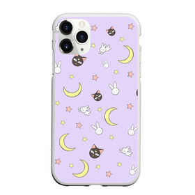 Чехол для iPhone 11 Pro матовый с принтом Сейлор Мур в городе Новоалтайск, Силикон |  | cat | sailor moon | киса | кот | луна | сейлор мун | сэйлор мун