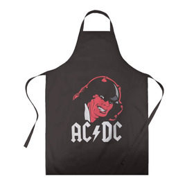 Фартук 3D с принтом Чёрт AC/DC в городе Новоалтайск, 100% полиэстер | общий размер — 65 х 85 см, ширина нагрудника — 26 см, горловина — 53 см, длина завязок — 54 см, общий обхват в поясе — 173 см. Принт на завязках и на горловине наносится с двух сторон, на основной части фартука — только с внешней стороны | ac dc | acdc | ангус янг | блюз рок | крис слэйд | рок группа | рок н ролл | стиви янг | хард рок | эксл роуз