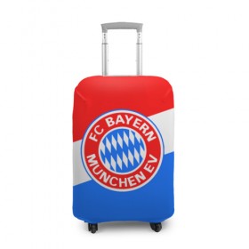 Чехол для чемодана 3D с принтом FC Bayern 2018 Colors в городе Новоалтайск, 86% полиэфир, 14% спандекс | двустороннее нанесение принта, прорези для ручек и колес | bayern | fly fc | бавария | спорт | футбольный клуб