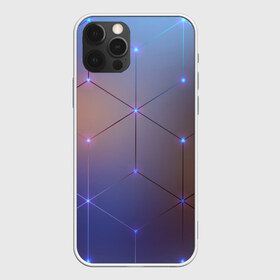Чехол для iPhone 12 Pro Max с принтом НЕЙРОННАЯ СЕТЬ в городе Новоалтайск, Силикон |  | Тематика изображения на принте: abstraction | geometry | hexagon | neon | neuronet | paints | stripes | texture | triangle | абстракция | брызги | геометрия | краски | нейросеть | неон | неоновый | соты | текстура