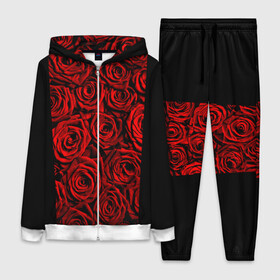 Женский костюм 3D RED ROSES КРАСНЫЕ РОЗЫ: в городе Новоалтайск, | | букет | красный | лепестки | модные | полосы | природа | растения | розочки | розы | сад | тренды | цвет | цветы | черный