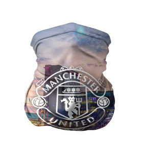 Бандана-труба 3D с принтом Man Utd в городе Новоалтайск, 100% полиэстер, ткань с особыми свойствами — Activecool | плотность 150‒180 г/м2; хорошо тянется, но сохраняет форму | manchester united | манчестер юнайтед