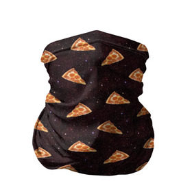 Бандана-труба 3D с принтом Galaxy pizza в городе Новоалтайск, 100% полиэстер, ткань с особыми свойствами — Activecool | плотность 150‒180 г/м2; хорошо тянется, но сохраняет форму | cheese | cosmic | food | galaxy | italy | night | pepperoni | pizza | space | spain | stars | галактика | еда | звезды | испания | италия | космический | космос | ночь | пипперони | пицца | сыр