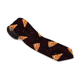 Галстук 3D с принтом Galaxy pizza в городе Новоалтайск, 100% полиэстер | Длина 148 см; Плотность 150-180 г/м2 | Тематика изображения на принте: cheese | cosmic | food | galaxy | italy | night | pepperoni | pizza | space | spain | stars | галактика | еда | звезды | испания | италия | космический | космос | ночь | пипперони | пицца | сыр