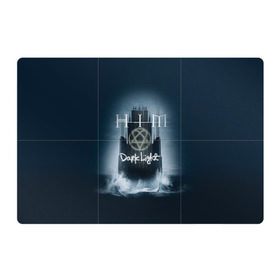 Магнитный плакат 3Х2 с принтом HIM dark light в городе Новоалтайск, Полимерный материал с магнитным слоем | 6 деталей размером 9*9 см | him | альбо | вилле вало | волны | готик | готика | группа | лав | метал | микко линдстрём | микко паананен | море | музыка | океан | песни | рок | финская | хим | юкка крёгер | янне пууртинен