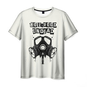 Мужская футболка 3D с принтом Hollywood Undead противогаз в городе Новоалтайск, 100% полиэфир | прямой крой, круглый вырез горловины, длина до линии бедер | charlie scene | danny | funny man | hollywood | j dog | johnny 3 tears | undead | альтернативный | андед | голивуд | голливудская | группа | кранккор | метал | нежить | ню | реп | рок | рэп | рэпкор