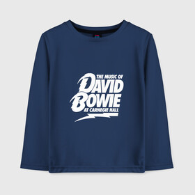 Детский лонгслив хлопок с принтом David Bowie в городе Новоалтайск, 100% хлопок | круглый вырез горловины, полуприлегающий силуэт, длина до линии бедер | bowie | david | альтернативный | арт | боуи | глэм | джаз | дэвид | музыка | музыкант | певец | поп | попрок | психоделический | рок | соул | хард | хардрок | экспериментальный | электронная | эмбиент