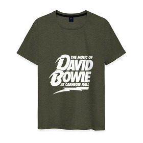 Мужская футболка хлопок с принтом David Bowie в городе Новоалтайск, 100% хлопок | прямой крой, круглый вырез горловины, длина до линии бедер, слегка спущенное плечо. | bowie | david | альтернативный | арт | боуи | глэм | джаз | дэвид | музыка | музыкант | певец | поп | попрок | психоделический | рок | соул | хард | хардрок | экспериментальный | электронная | эмбиент