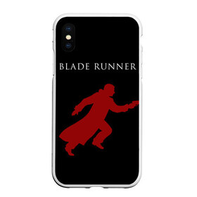 Чехол для iPhone XS Max матовый с принтом Blade Runner в городе Новоалтайск, Силикон | Область печати: задняя сторона чехла, без боковых панелей | 2049 | blade runner | bladerunner