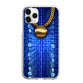 Чехол для iPhone 11 Pro Max матовый с принтом Биткоин в городе Новоалтайск, Силикон |  | Тематика изображения на принте: bitcoin | blockchain | биткоин | биток | криптовалюта | технологии