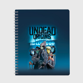 Тетрадь с принтом Hollywood origins Undead в городе Новоалтайск, 100% бумага | 48 листов, плотность листов — 60 г/м2, плотность картонной обложки — 250 г/м2. Листы скреплены сбоку удобной пружинной спиралью. Уголки страниц и обложки скругленные. Цвет линий — светло-серый
 | charlie scene | danny | funny man | hollywood | j dog | johnny 3 tears | undead | альтернативный | андед | голивуд | голливудская | группа | кранккор | метал | нежить | ню | реп | рок | рэп | рэпкор