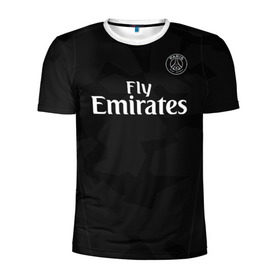 Мужская футболка 3D спортивная с принтом Neymar PSG в городе Новоалтайск, 100% полиэстер с улучшенными характеристиками | приталенный силуэт, круглая горловина, широкие плечи, сужается к линии бедра | alternative. champions | france | league | neymar | psg | альтернативная | выездная | лига | неймар | псж | франция | чемпионов